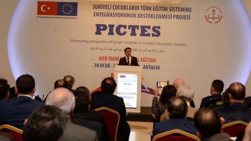 Suriyeli Çocukların Türk Eğitim Sistemine Entegrasyonunun Desteklenmesi Projesi