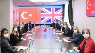 MINISTER ÖZER RECEIVES UK AMBASSADOR TO TURKEY CHILCOTT